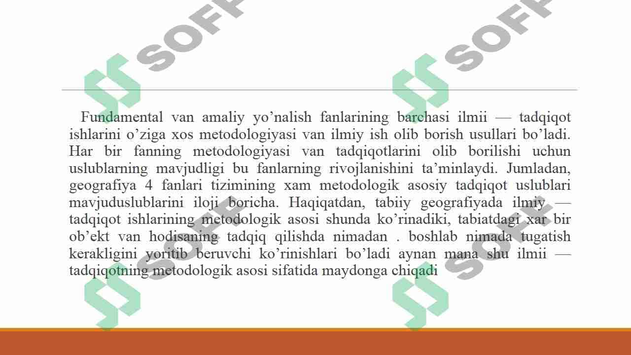O’ZBEKISTONDA TABIIY GEOGRAFIYA 1
