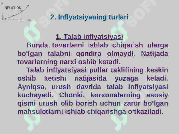 Inflyatsiya va unga qarshi kurashish yo‘llari 8