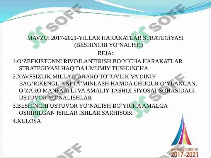 2017-2021-yillar harakatlar strategiyasi(5-yo'nalish) 1