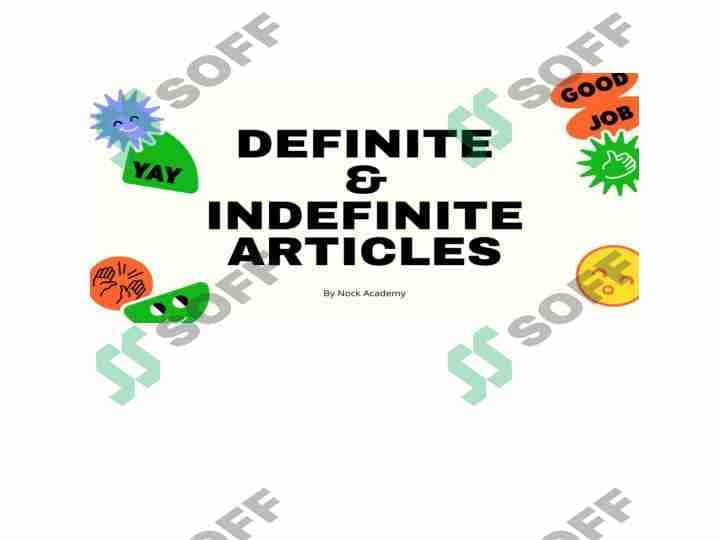 define artikel 1