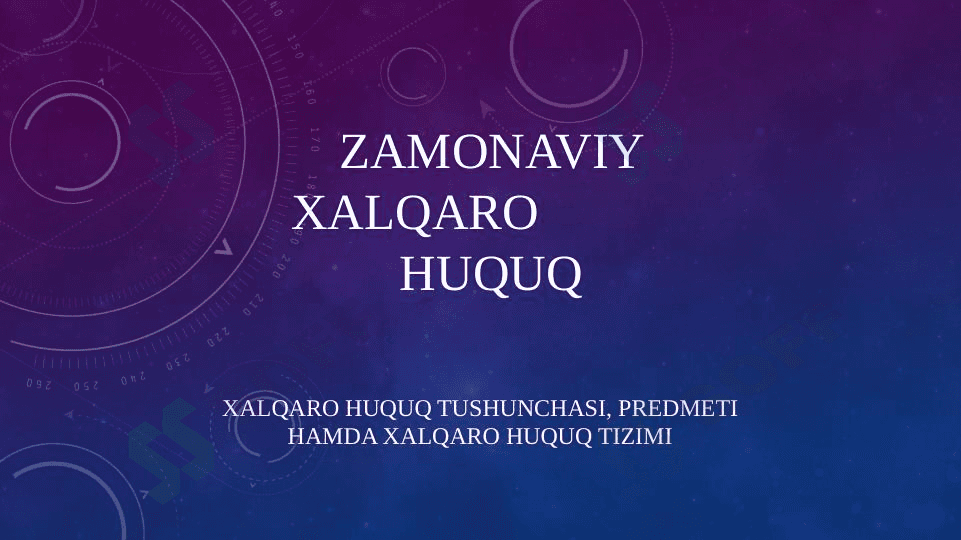 Xalqaro huquq 1