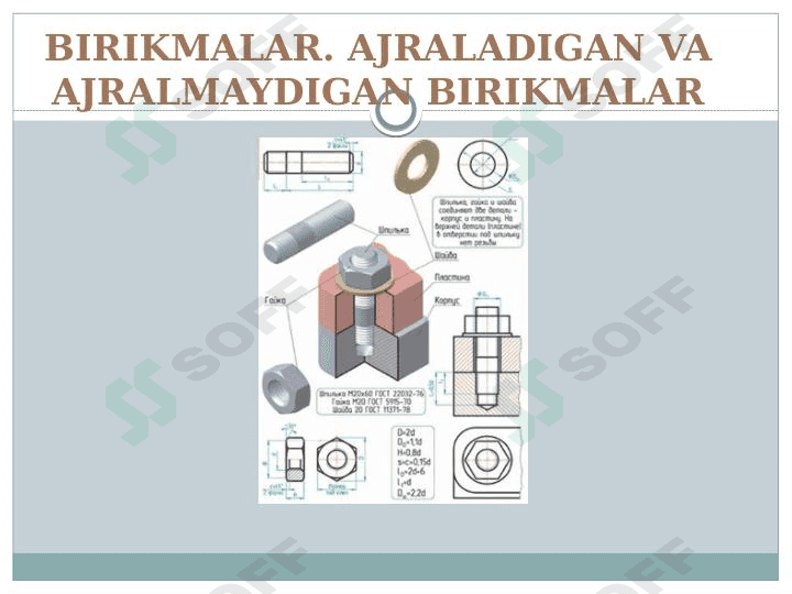 Birikmalar. Ajraladigan va ajralmaydigan birikmalar 1