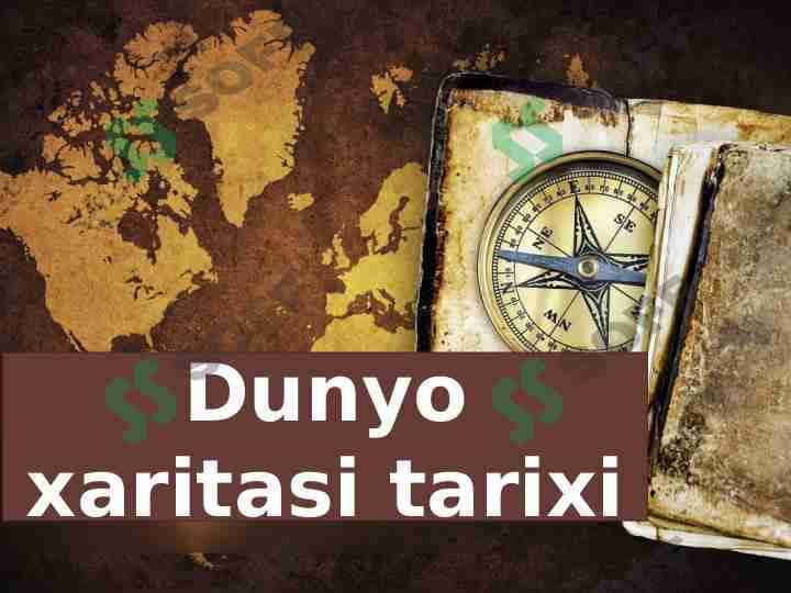 Dunyo xaritasi tarixi 1