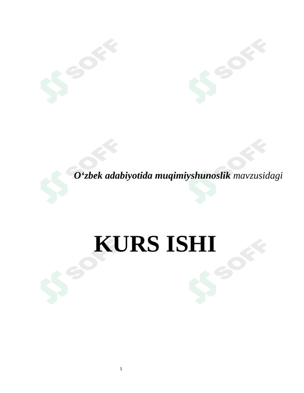 O'zbek adabiyotida muqimiyshunoslik 1