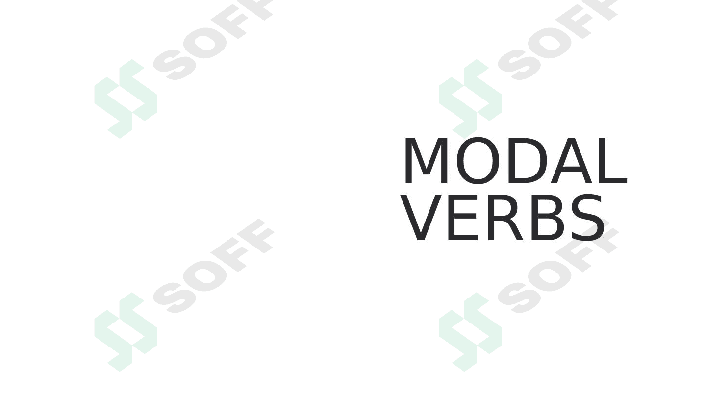 Modal verbs 1