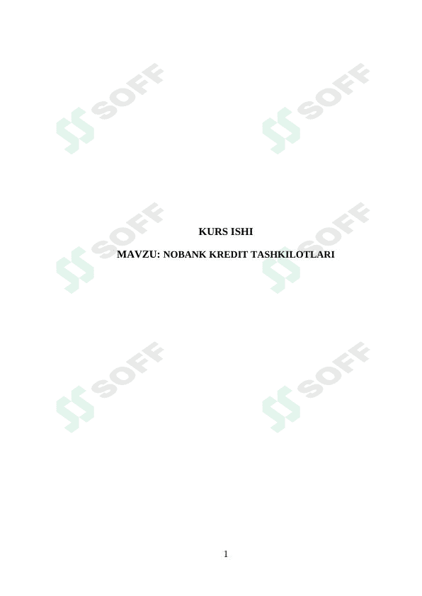 NOBANK KREDIT TASHKILOTLARI 1