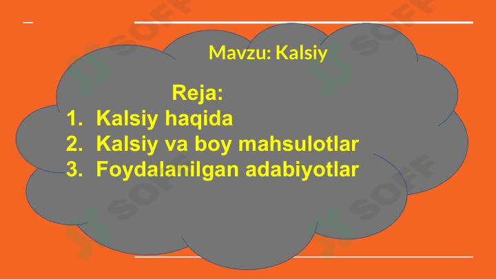 Kalsiy 1