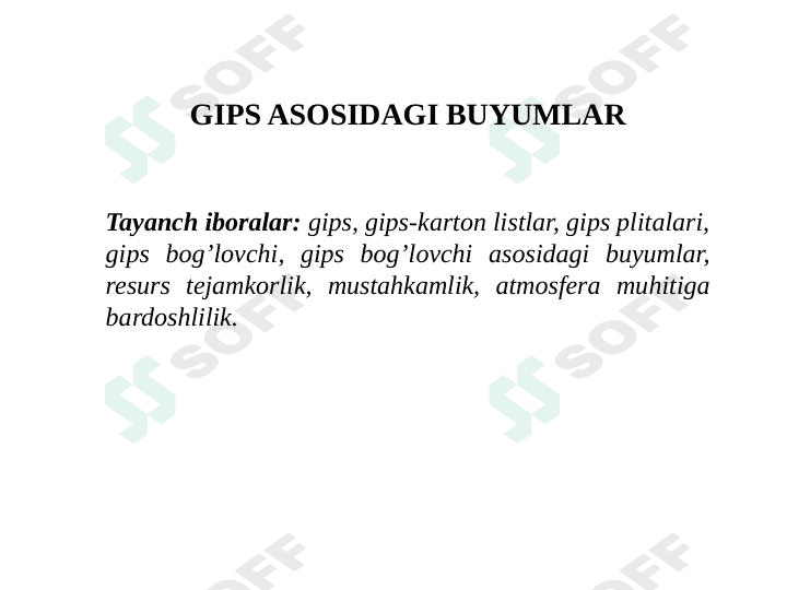 GIPS asosidaGI buyumlar 1