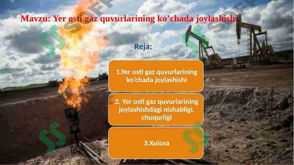 Yer osti gaz quvurlarining ko’chada joylashishi 1