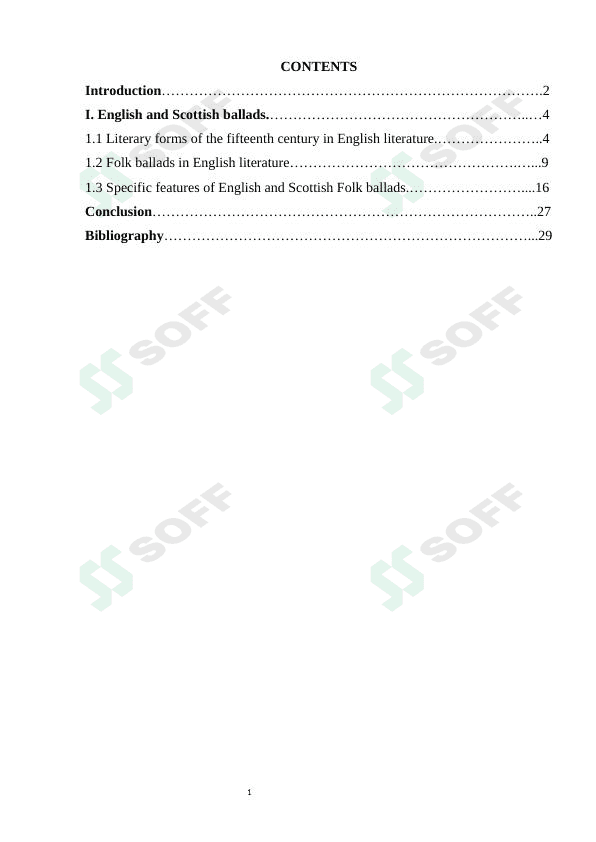 English and Scottish ballads 1