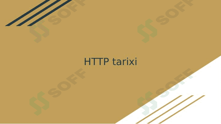 HTTP Protokoli 1