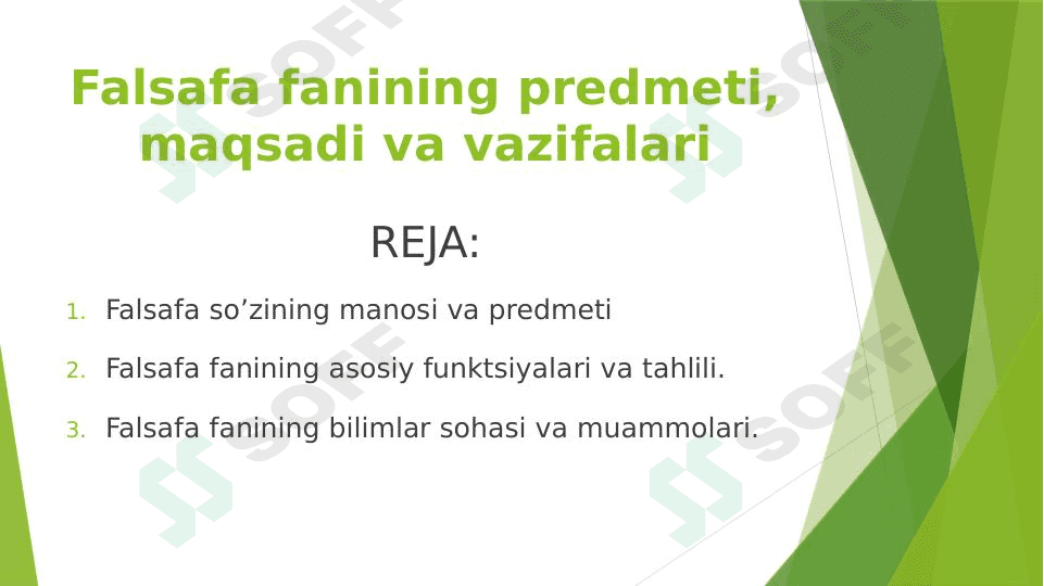 Falsafa 1