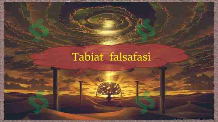 Tabiat falsafasi 1