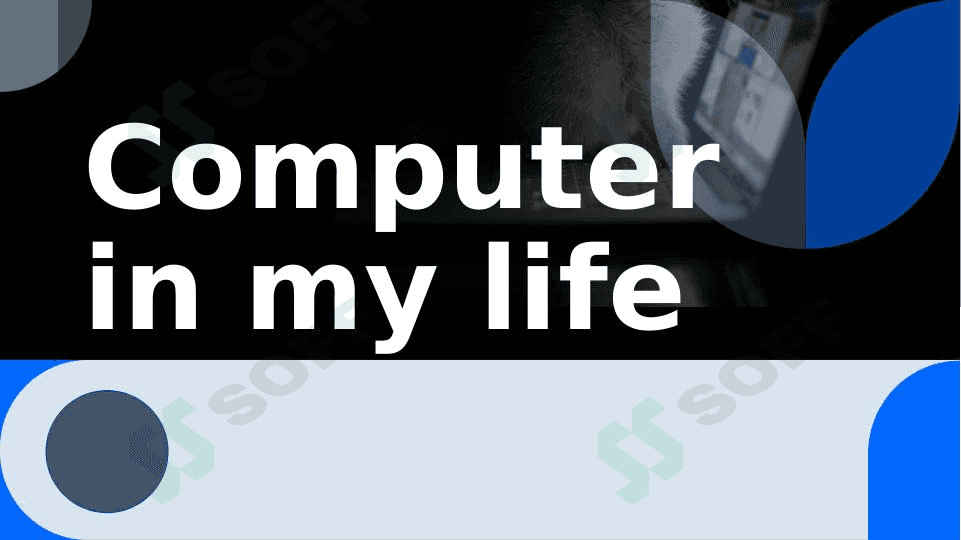 Computer in my life presentatsiya 1