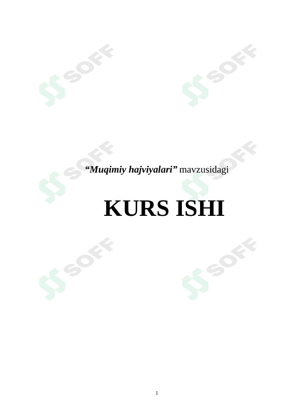 Muqimiy hajviyalari 1