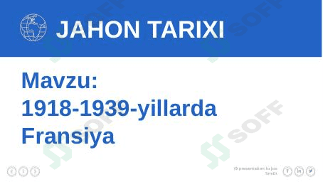 1918-1939-yillarda Fransiya 1