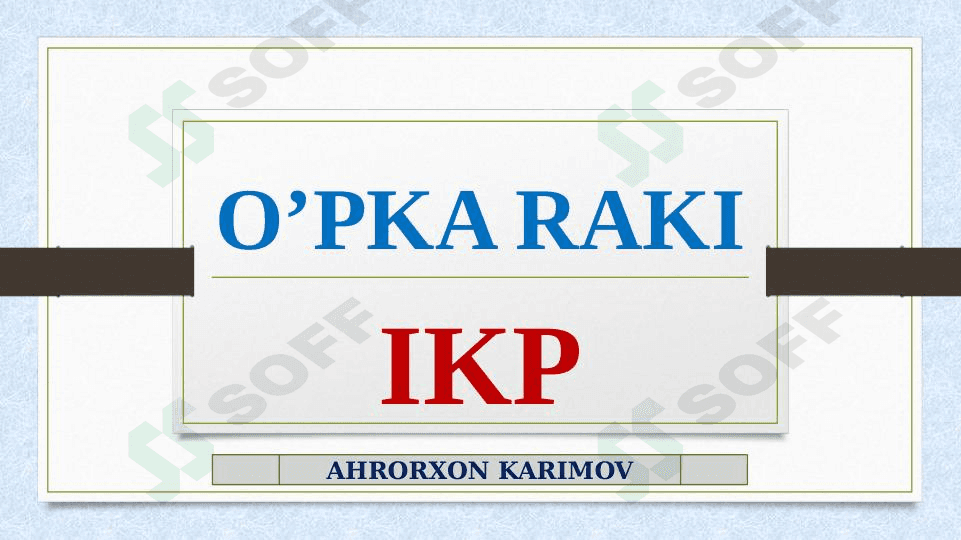 O’PKA RAKI 1