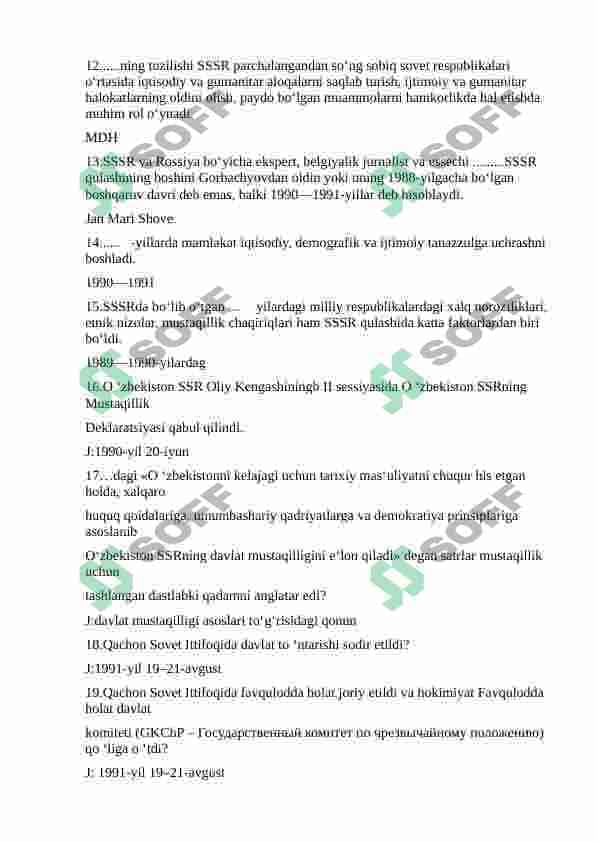markaziy osiyo xalqlar tarixidan test 2