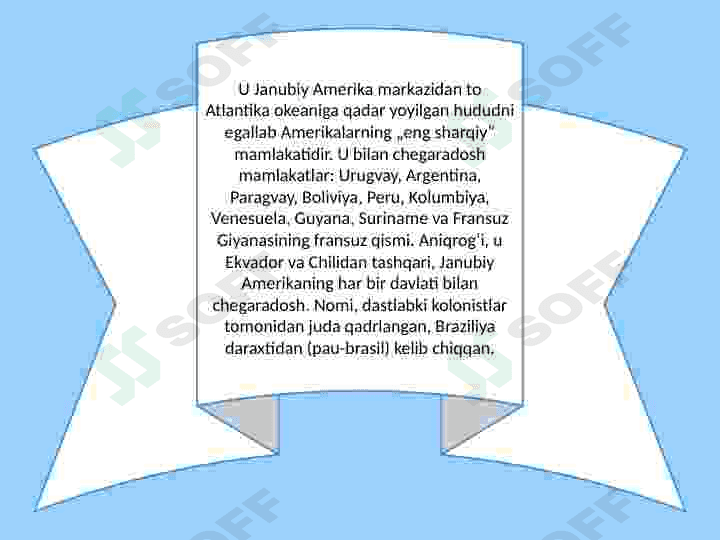 Braziliya Davlati va Iqtisodiyoti haqida 2