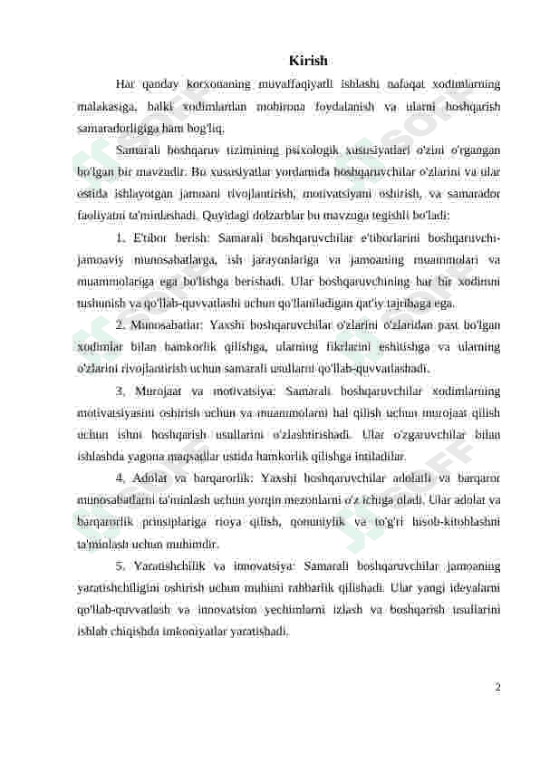 Samarali boshqaruv tizimining psixologik xususiyatlari 2