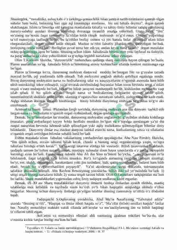 GNOSEOLOGIYA – BILISH NAZARIYASI. 2