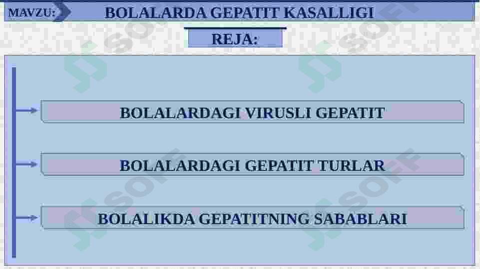 GEPATIT. BOLALARDA GEPATIT KASALLIGI-2 2