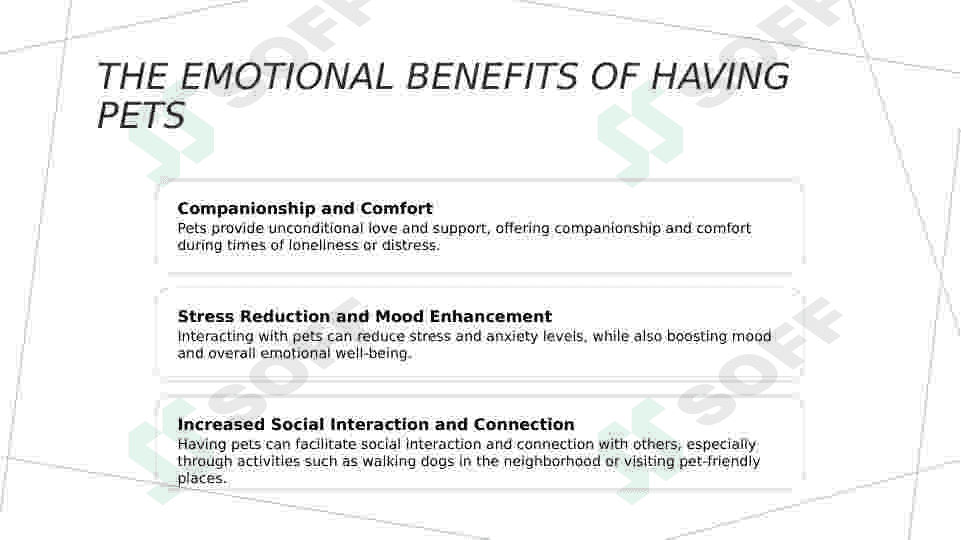 Having pets benefits people 2