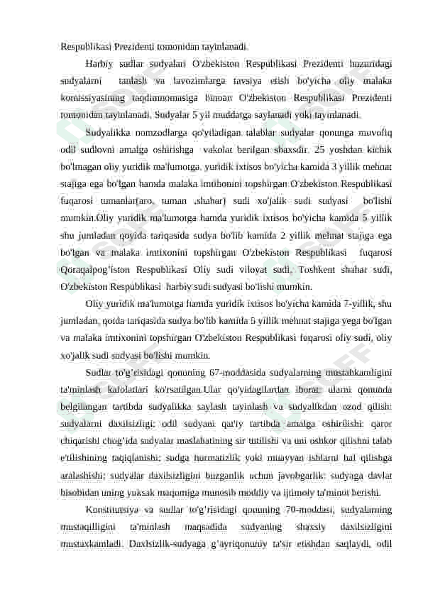 O'zbekistonda sud hokimiyati 2