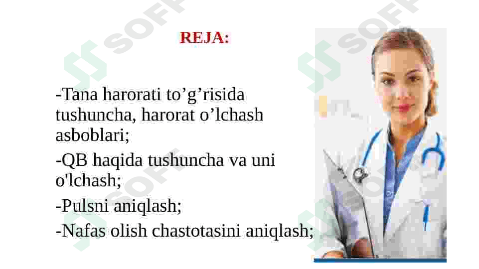 Tana harorati va qon bosimini oʻlchash nafas olish .afas 2