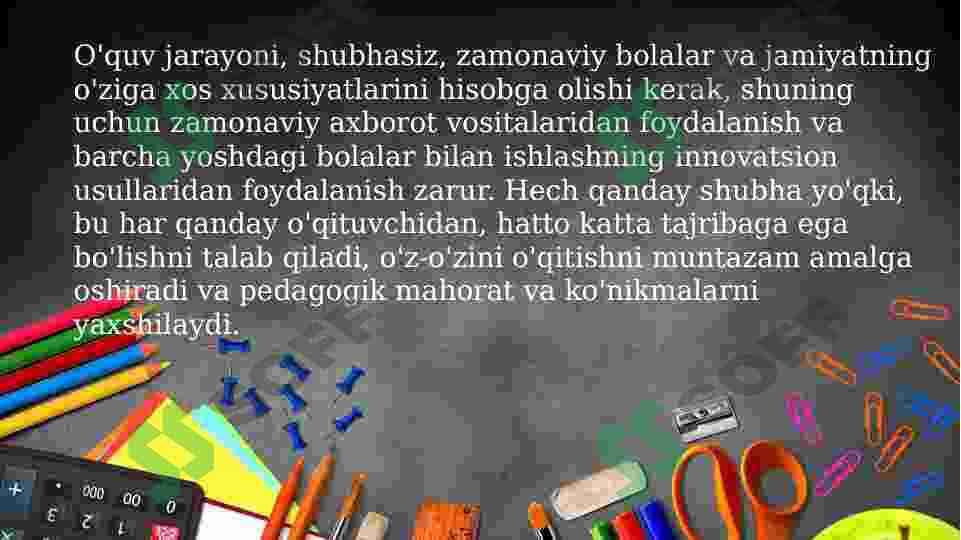 INTEGRATSIYALASHGAN TAʼLIM TIZIMIDA AKTDAN FOYDALANISH 2