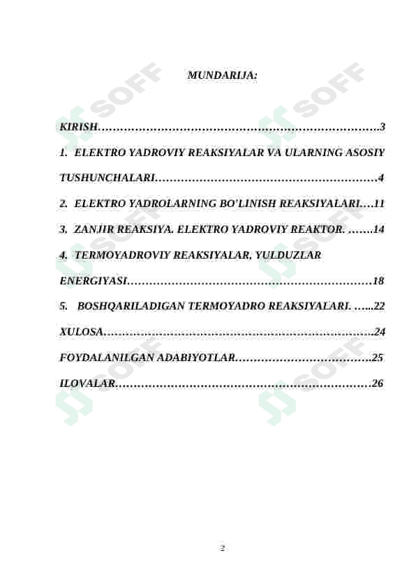 elektro yadro reaksiyalar 2