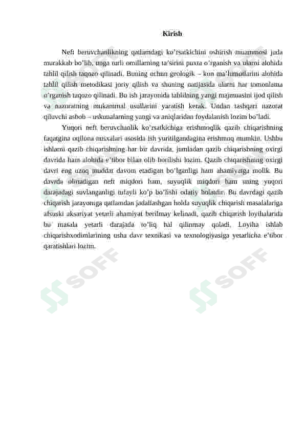 Quduq tubiga mexanik ta'sir etish va uning samaradorligi 2