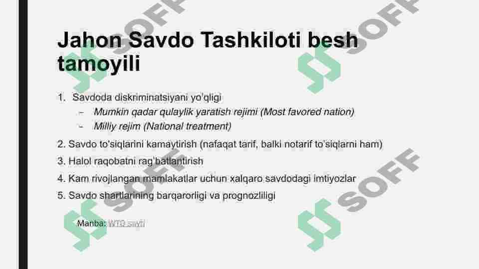 Jahon savdo tashkiloti 2