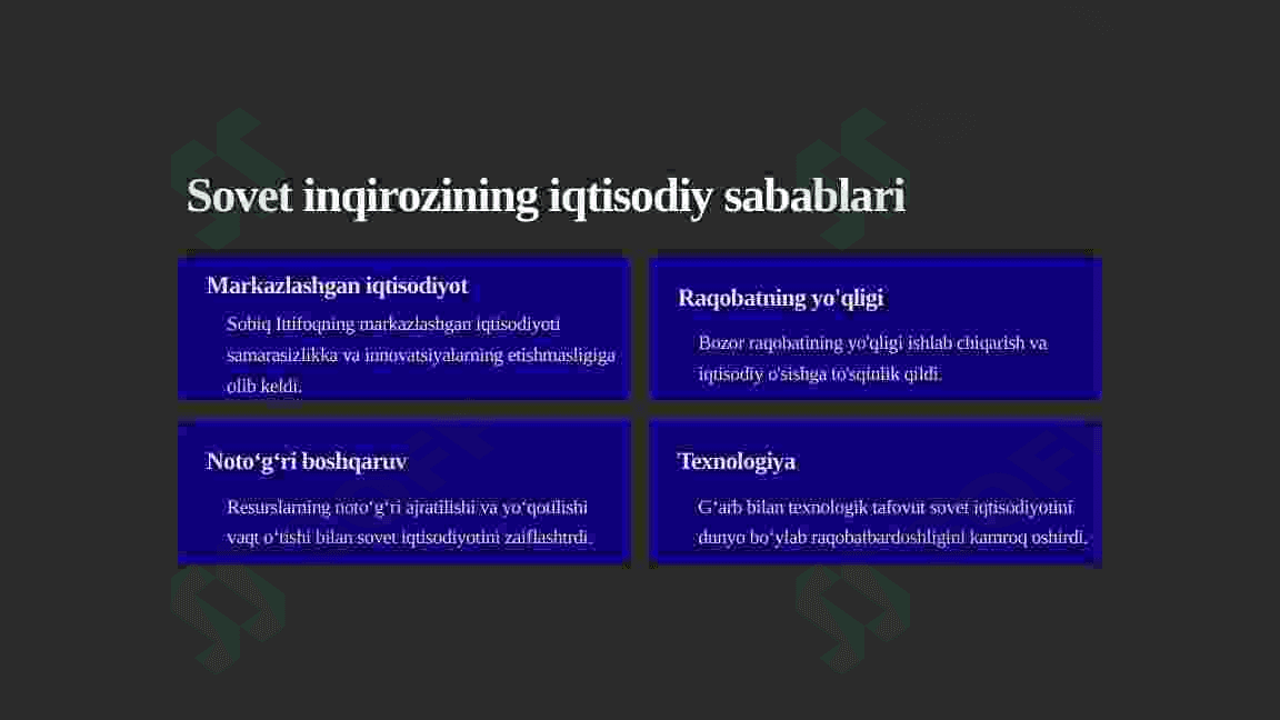 SSR ning Inqirozi 2