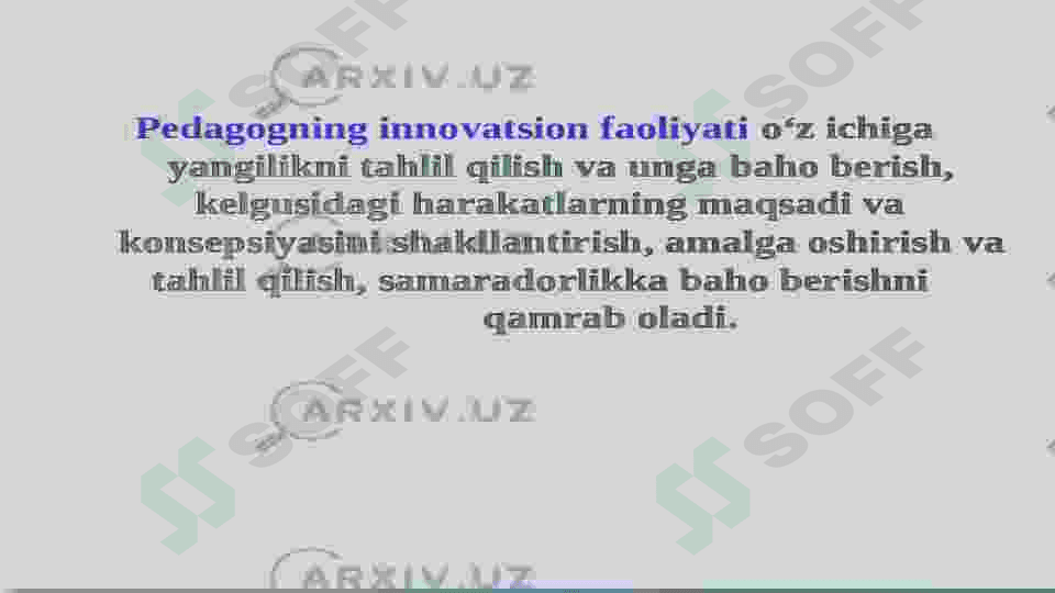 Pedagogning innovatsion faoliyati 2