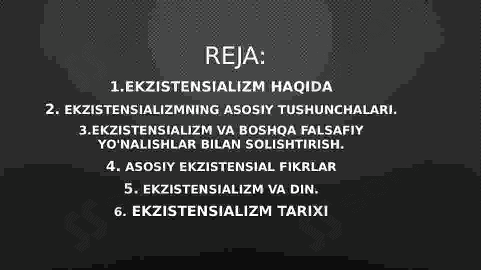 Ekzistensializm ta’limotining axloq falsafasi 2