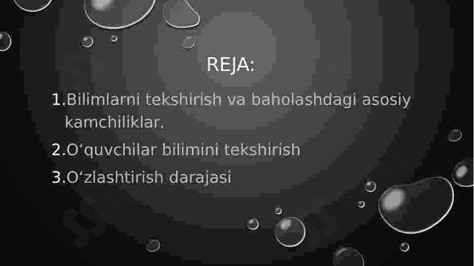 Bilim olish darajasini izohlash 2