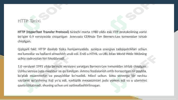 HTTP Protokoli 2