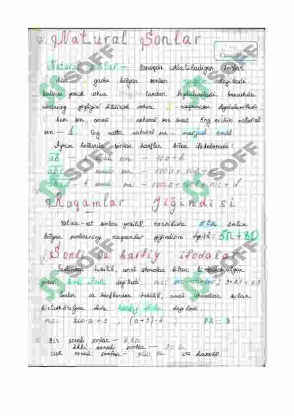 Matematika qo'llanma har qanday inson uchun 2