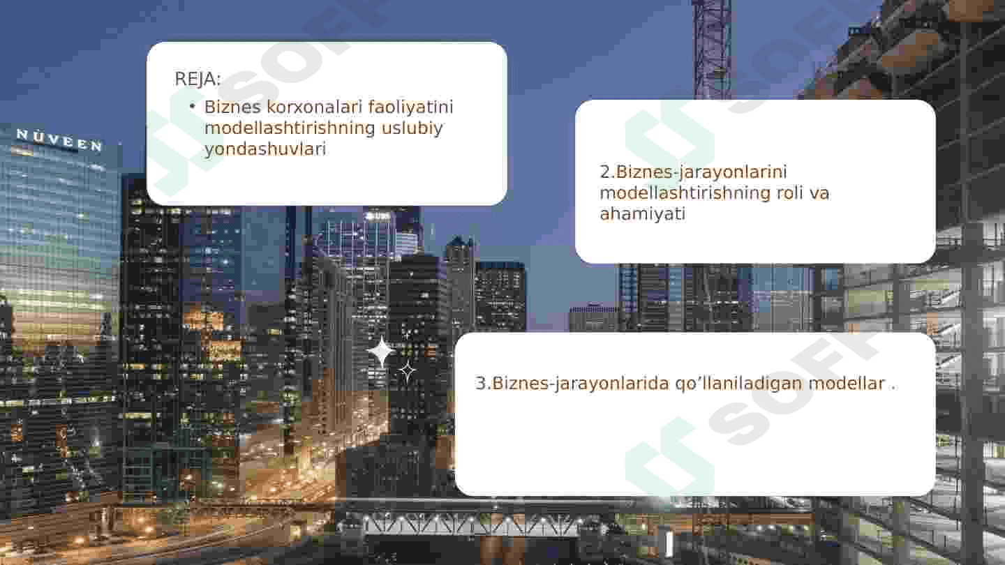 Biznes jarayonlarini modellashtirish tamoyillari 2