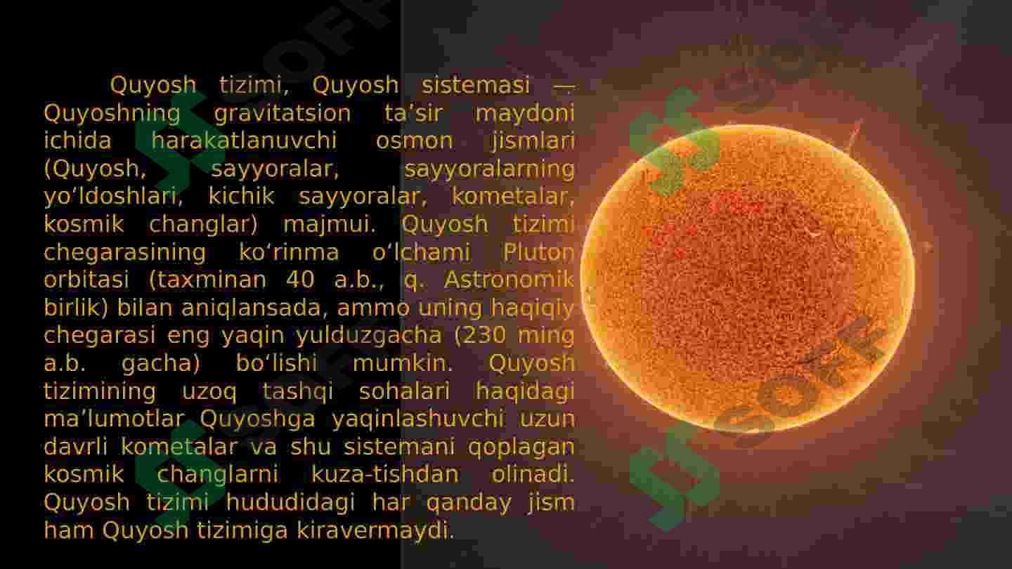 Quyosh sistemasi 2