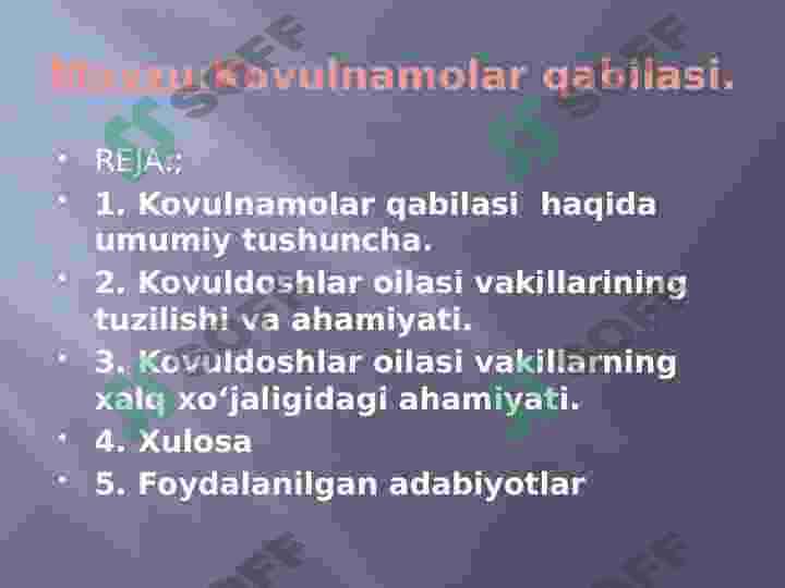 Kovulnomalar qabilasi 2