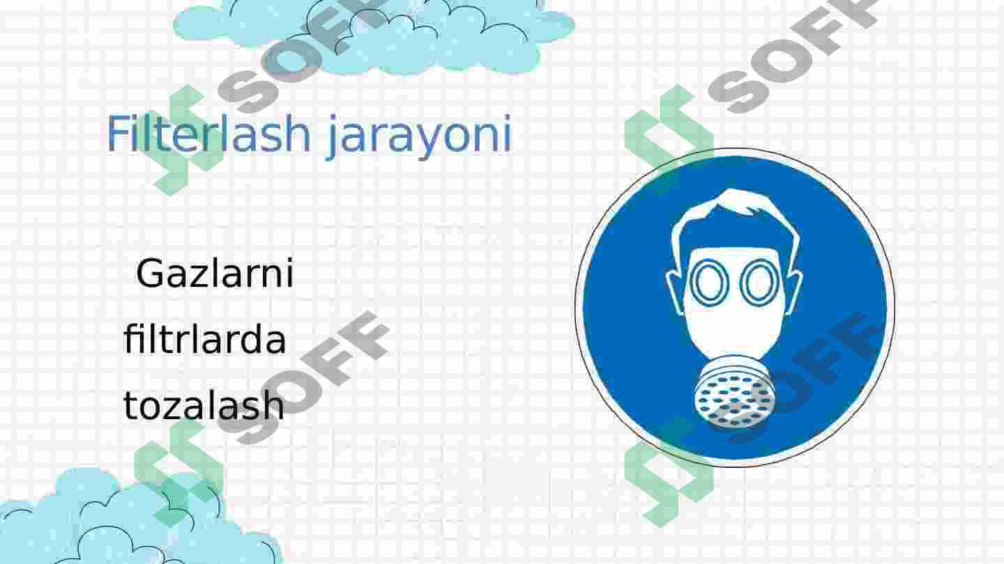Gazlarni Filtir jarayoni 2