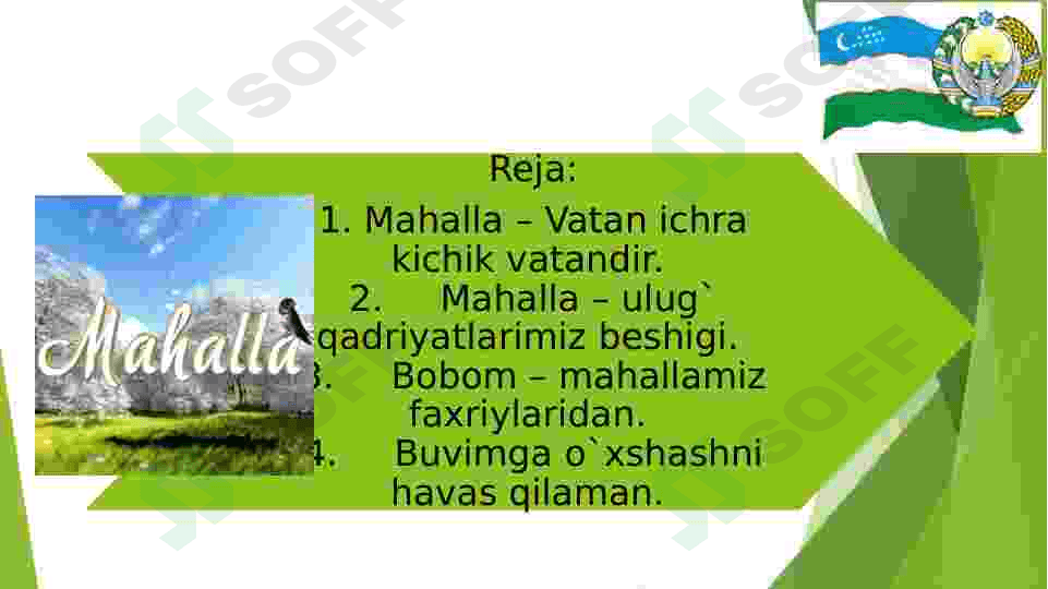 Mening mahallam-mening faxrim. 2