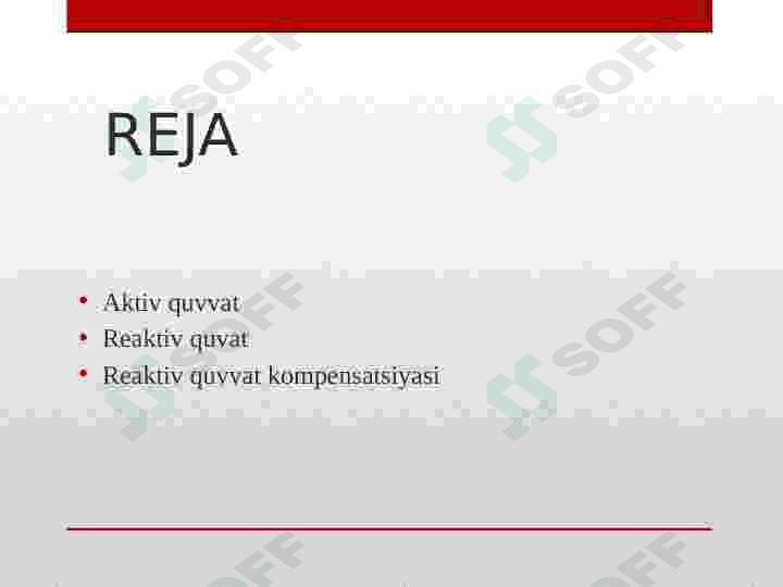 Aktiv va reaktiv quvvat 2