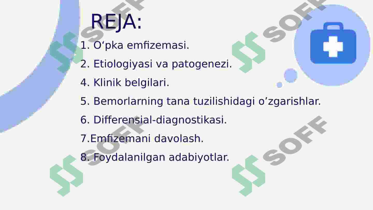 O'pka emfizemasi klinikasi 2
