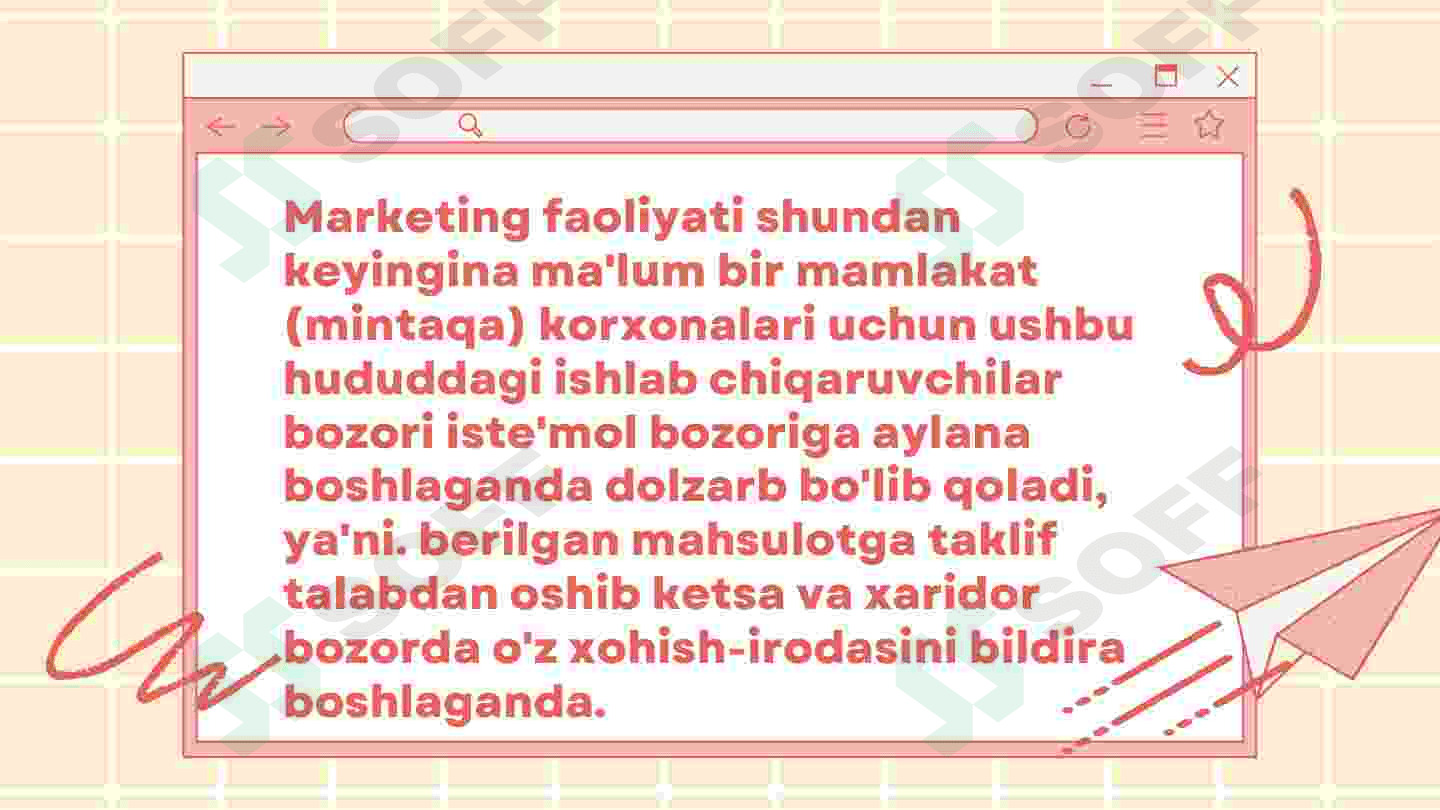 Marketing xizmatlarining kuchli tuzilmasini tashkil etish 2