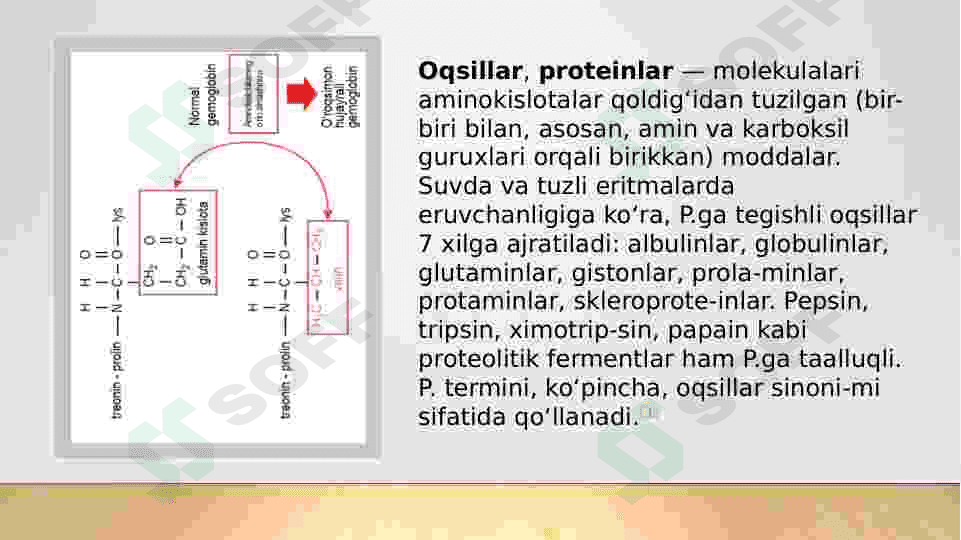 OQSILLAR BIOKIMYOSI VA ULARNING BOSHQARILISHI 2