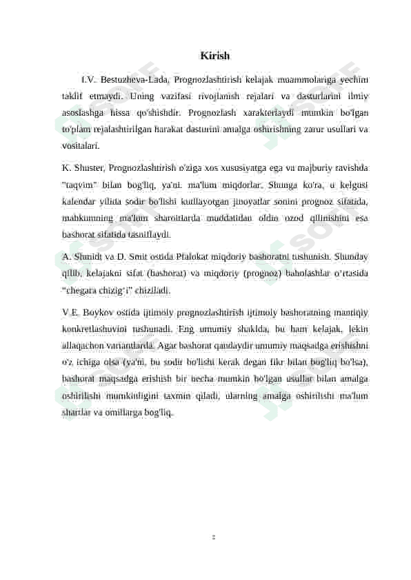 Ijtimoiy prognozlashtirishning muammolari 2