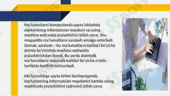 Saralashning yaxshilangan usullari va ularning samaradorligi 2